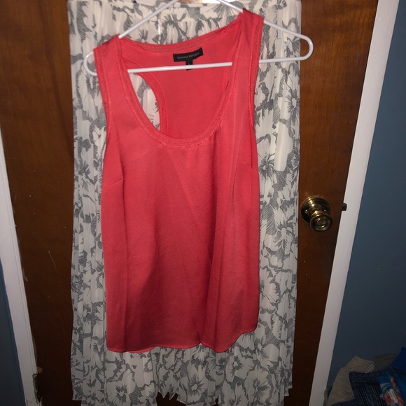 Banana Republic Pleated Skirt with tank included